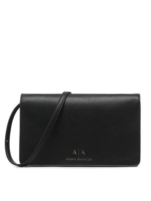 A|X METALLIC bolsa de hombro negro - Bolsos Mujer