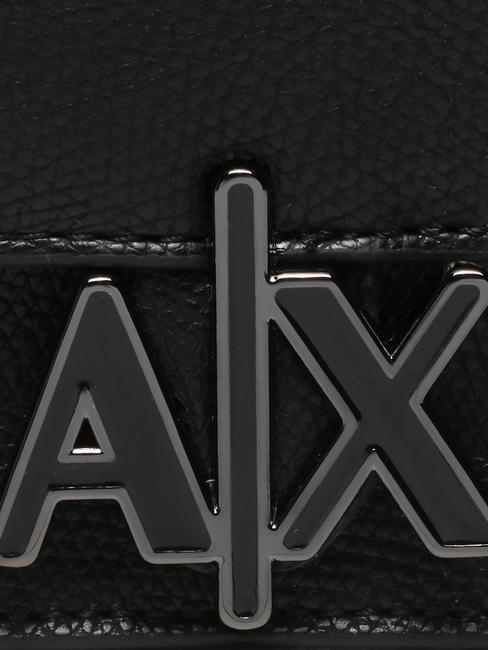 A|X METALLIC bolsa de hombro negro - Bolsos Mujer