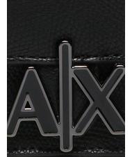 ARMANI EXCHANGE A|X METALLIC bolsa de hombro negro - Bolsos Mujer - 4