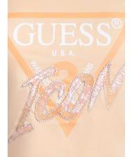 GUESS ICON Camiseta de algod&oacute;n durazno arenoso - camiseta - 2