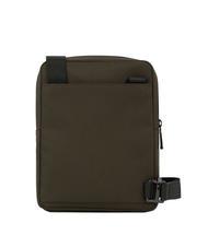 PIQUADRO WOLLEM Bolso iPad mini de tela y piel VERDE - Bandoleras Hombre - 3