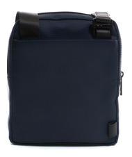 PIQUADRO WOLLEM Bolso iPad mini de tela y piel azul - Bandoleras Hombre - 4