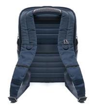 PIQUADRO WALLABY Mochila de piel y tela, soporte para pc de 14" azul - Mochilas para portátil - 4