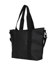 RAINS TOTE BAG MINI Bolsa impermeable negro - Bolsos Mujer - 2