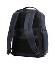 PIQUADRO WOLLEM Mochila para portátil de 15,6" en tela y piel - Mochilas para portátil