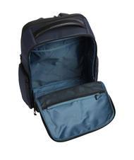 PIQUADRO WOLLEM Mochila para portátil de 15,6" en tela y piel azul - Mochilas para portátil - 4