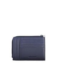 PIQUADRO Billetera Línea PULSE, en cuero azul - Carteras Hombre - 2
