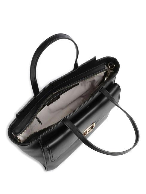 MADAME Bolso shopping con bandoleraq negro - Bolsos Mujer