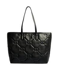 TWINSET LOGO QUILTED Bolso shopping al hombro negro - Bolsos Mujer - 4