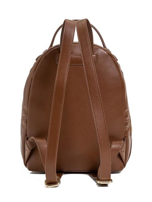 LOGO QUILTED Mochila chocolate - Bolsos Mujer