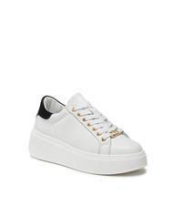 TWINSET METALLIC LOGO Zapatillas de piel &oacute;ptico / negro - Zapatos Mujer - 3