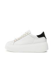 TWINSET METALLIC LOGO Zapatillas de piel &oacute;ptico / negro - Zapatos Mujer - 4