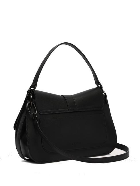 FLOW M bolso de mano m de piel negro - Bolsos Mujer