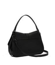 FURLA FLOW M bolso de mano m de piel negro - Bolsos Mujer - 3