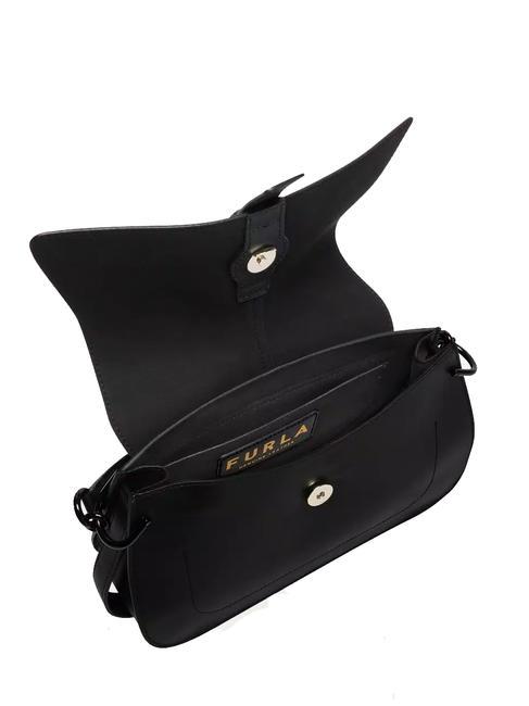 FLOW M bolso de mano m de piel negro - Bolsos Mujer
