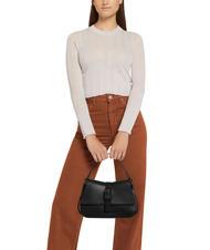 FURLA FLOW M bolso de mano m de piel negro - Bolsos Mujer - 5