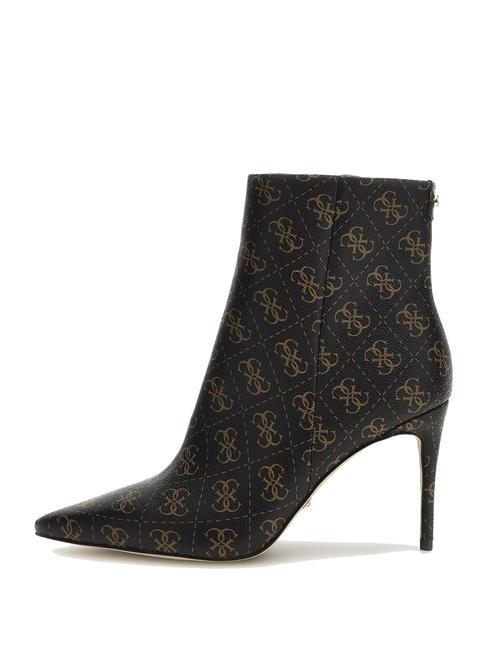 RICHER bot&iacute;n con logo 4G marr&oacute;n ocre - Zapatos Mujer