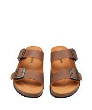 DOCKSTEPS VEGA Zapatilla de piel serraje tabaco - Zapatos Hombre - 3