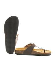 DOCKSTEPS VEGA Chanclas de piel serraje marron oscuro - Zapatos Mujer - 4