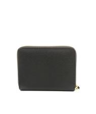 TOSCA BLU BASIC Cartera mediana de piel con cremallera negro - Carteras Mujer - 3