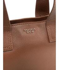 TOSCA BLU FRAPPE Bolso mediano de piel con bandolera DarkBrown - Bolsos Mujer - 3