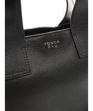 TOSCA BLU FRAPPE Bolso mediano de piel con bandolera negro - Bolsos Mujer - 3