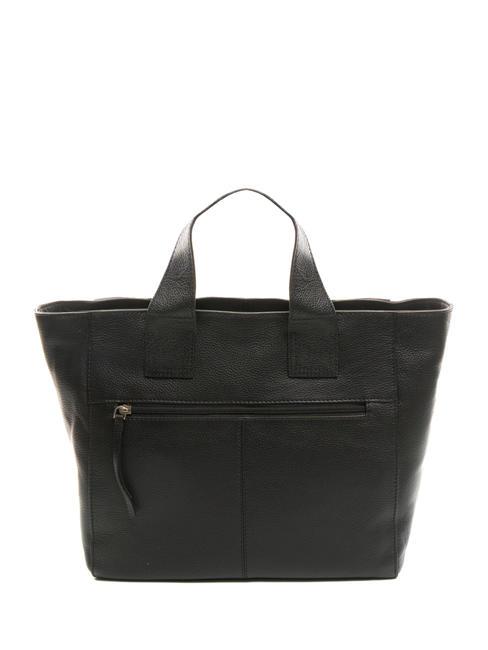 FRAPPE Bolso de piel con bandolera negro - Bolsos Mujer