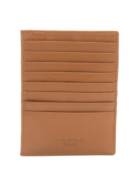 BASIC Tarjetero de piel BROWN - Carteras Mujer