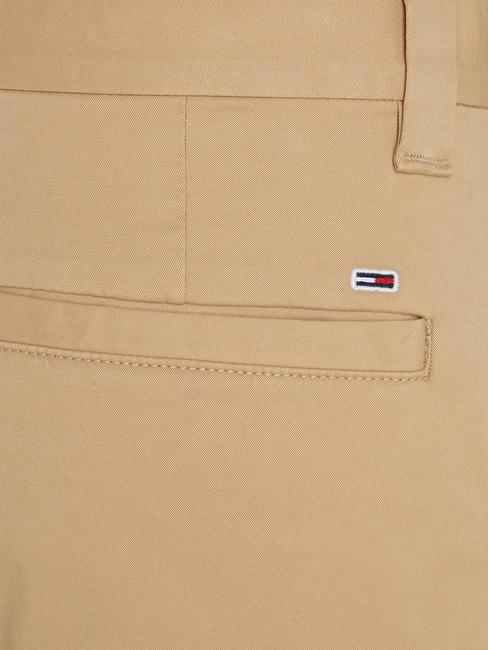 TJ AUSTIN Pantalón chino de algodón arena leonada - Pantalones