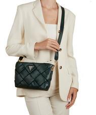 GUESS ZAINA bolsa de hombro bosque - Bolsos Mujer - 4