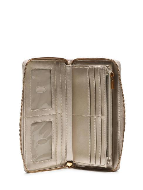 AVETA Cartera con cremallera alrededor STONE - Carteras Mujer