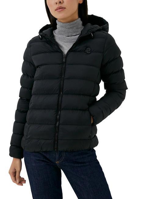 RECYCLED  negro - Chaquetas de plumas de mujer