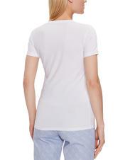 GUESS MINI TRIANGLE camiseta con cuello en V - camiseta