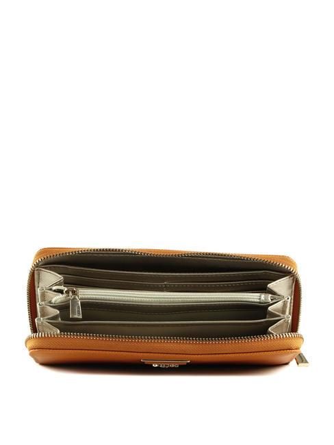 LAUREL Cartera con cremallera alrededor calabaza - Carteras Mujer