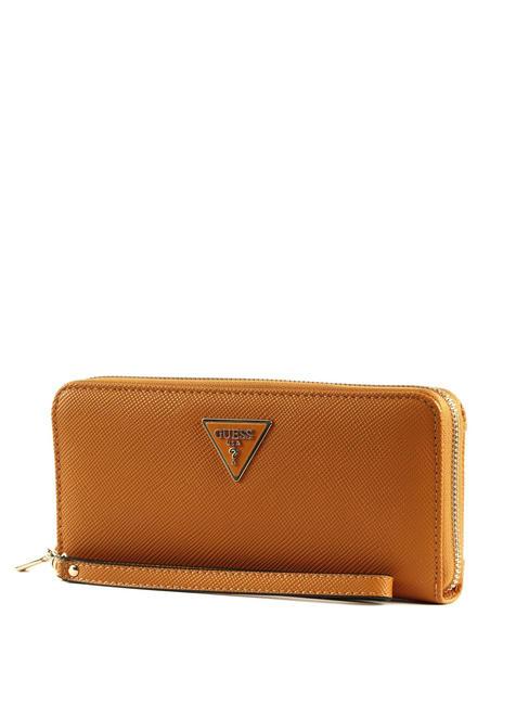 LAUREL Cartera con cremallera alrededor calabaza - Carteras Mujer
