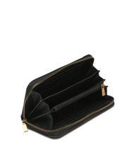 GUESS LAUREL Large Cartera con cremallera alrededor NEGRO - Carteras Mujer - 2