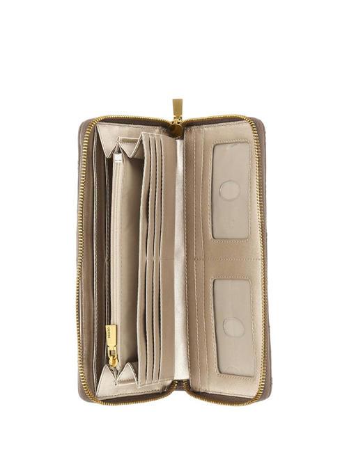GIULLY Cartera organizadora marr&oacute;n oscuro - Carteras Mujer