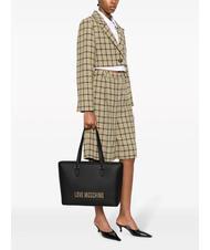 LOVE MOSCHINO BOLD BAG Bolso shopping al hombro negro - Bolsos Mujer - 5