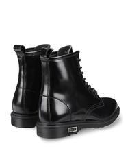 CULT SABBATH Botas militares de cuero negro - Zapatos Mujer - 3