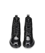CULT SABBATH Botas militares de cuero negro - Zapatos Mujer - 4