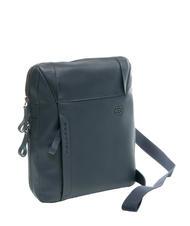 PIQUADRO MACBETH Estuche de cuero expandible azul - Bandoleras Hombre - 2