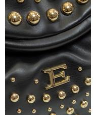 ERMANNO SCERVINO PRINCESS Bolso bandolera con tachuelas oro negro - Bolsos Mujer - 3