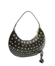 ERMANNO SCERVINO PRINCESS Bolso bandolera con tachuelas oro negro - Bolsos Mujer - 3