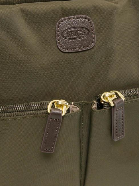 X-BAG Bolso peque&ntilde;o bajo el asiento oliva / marr&oacute;n oscuro - Bolsas de viaje