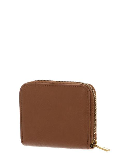 LAUREL S Cartera con cremallera alrededor COGNAC - Carteras Mujer