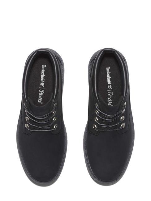 HERITAGE PLATFORM Botín nobuk Jetblack - Zapatos Mujer