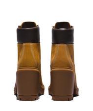 TIMBERLAND ALLINGTON Botín con cordones y tacón de nobuck trigo - Zapatos Mujer - 4