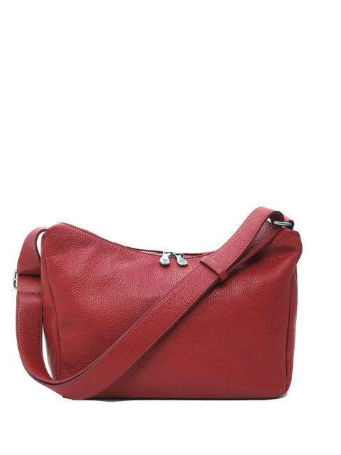 TOURIST Bolso bandolera de piel rojo - Bolsos Mujer