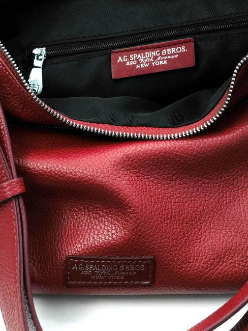 TOURIST Bolso bandolera de piel rojo - Bolsos Mujer