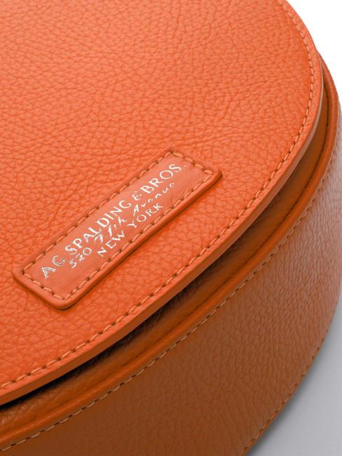 TOURIST FRANCY Bolso bandolera de piel naranja - Bolsos Mujer